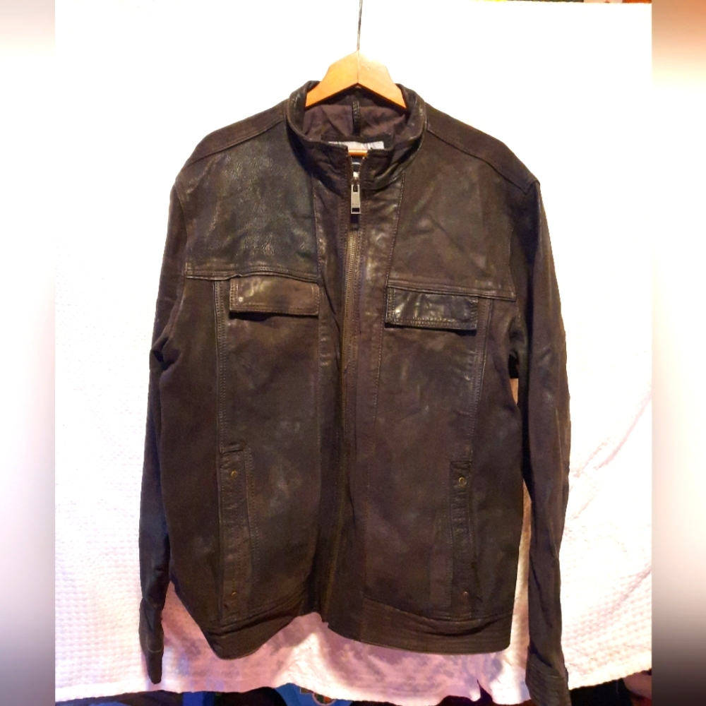 Men's XL Marc New York Leather Jacket